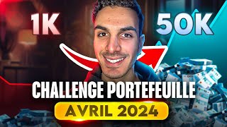 🚨 CHALLENGE PORTEFEUILLE PÉPITE  ÉPISODE 1 🔥 [upl. by Aratehs]