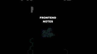 FRONTEND NOTEStrending coding shortsvideo shortviral frontend notes webdevelopment [upl. by Nehr966]