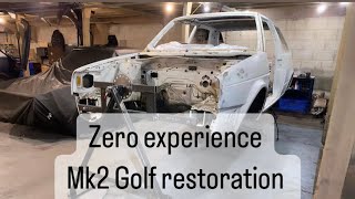 VW Mk2 Golf 18 20VT Restoration Ep1 Introduction [upl. by Becca]