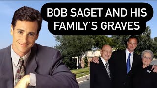 Famous Graves The Grave of Bob Saget and his Parents and Sister [upl. by Rebmak218]