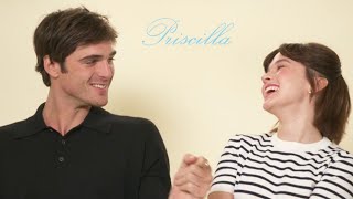 PRISCILLA Interview  Jacob Elordi Channels Elvis Presley Cailee Spaeny Talks Priscilla [upl. by Ylrebmik183]