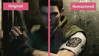 Resident Evil HD Remaster PC 2015 vs Original 2002 Graphics Comparison FullHD [upl. by Naitirb]