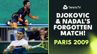 Novak Djokovic amp Rafael Nadals Forgotten Match 👀  Paris 2009 Extended Highlights [upl. by Sirois]