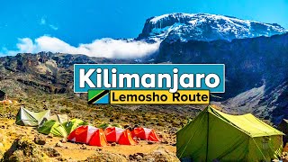 Climbing Mt Kilimanjaro via Lemosho Route Tanzania Documentary in 4k [upl. by Aramoy]