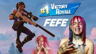 Fortnite Montage  quotFEFEquot 6ix9ine [upl. by Lithea]