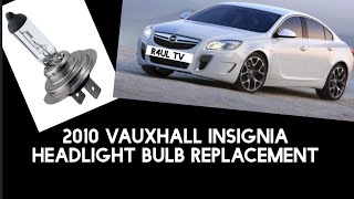 How to fit LED headlight bulbs to your VauxhallOpel ZafiraC Insignia Astra Corsa Mokka Adam [upl. by Nortal]