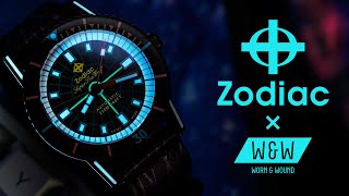 Zodiac x Worn amp Wound Super Sea Wolf Laser Tag Limited Edition Briefing [upl. by Bunow]