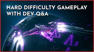 EVERSPACE 2 Hard Difficulty Gameplay with Dev QampA [upl. by Noeht]