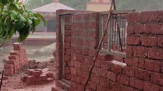 construction of laterite stone house in kokan [upl. by Einnel]