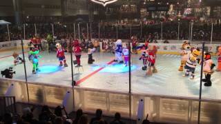 NHL Mascot Showdown All Mascot Dance Off [upl. by Briano]