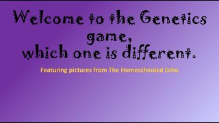 The Homeschooled Echo Which One Is Different Game [upl. by Anne-Marie568]