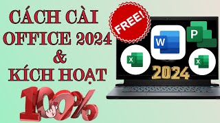 Cách cài chuẩn Word  Excel  PowerPoint  Project 2024 và kích hoạt bản quyền  AnhTuấn Technicians [upl. by Notkcorb917]