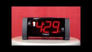 Timex T235B Extra Large Display Clock Radio w Dual Alarms [upl. by Sussman]