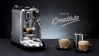 Latte Art Creation with the Creatista Plus [upl. by Cristionna]