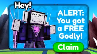 How to Get a FREE GODLY Toilet Tower Defense [upl. by Addia]