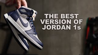 EARLY LOOK Jordan 1 High 85 Georgetown Unbox On Feet Lace Swap  Detailed Review [upl. by Evette]