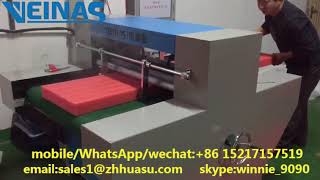 Expanded Polyethylene Foam grooving machineepe foam machine [upl. by Nelly]