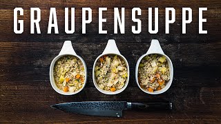 Klassische Graupensuppe – Stephan Schnieder kocht [upl. by Deni]