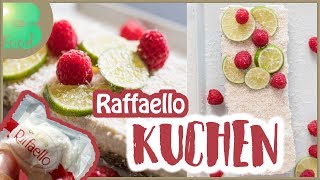 Raffaello Torte Ohne Backen  No Bake FITNESS Kokos Kuchen  MEGA Geschmack [upl. by Airym485]