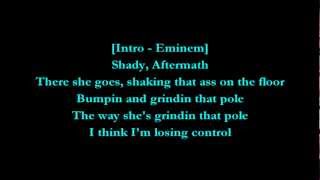 Shake That  Eminem feat Nate Dogg Lyrics HD [upl. by Ahcorb315]