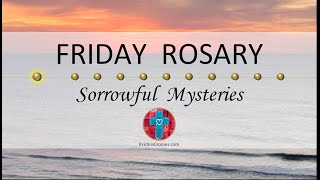 Friday Rosary • Sorrowful Mysteries of the Rosary 💜 January 5 2024 VIRTUAL ROSARY  MEDITATION [upl. by Yemaj310]