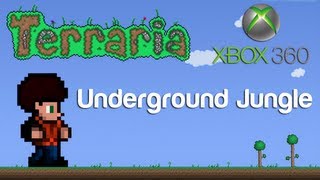 Terraria Xbox  Underground Jungle 12 [upl. by Halehs]