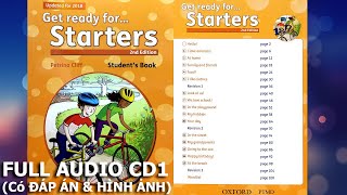 Get Ready for STARTERS 2nd Edition Audio CD 1  Listening FULL CD 1 ĐÁP ÁN trong phần mô tả [upl. by Rosanne631]