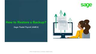 Sage Pastel Payroll How to restore a backup [upl. by Nnylirej]