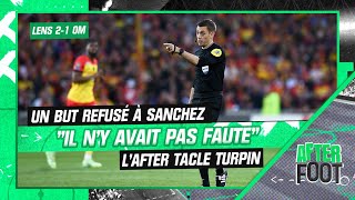 Lens 21 OM  quotIl ny a pas faute sur le but refusé à Sanchezquot LAfter tacle M Turpin [upl. by Airlia138]