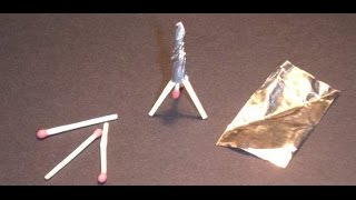 DIY MINIROCKET mini razzo fai da te [upl. by Koral]