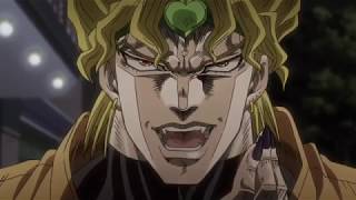 DIO uses ZA WARUDO on Joseph English DUB [upl. by Sumaes]