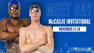 McCallie Invitational  Swimming  Diving [upl. by Kire]