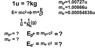 Physics  Nuclear Physics 2 of 22 Energy Equivalent of Nuclear Matter [upl. by Tilford]