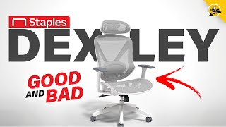 Staples Dexley Union amp Scale FlexFit Office Chair  Is It Worth It [upl. by Rehsa874]