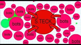 UPDATE HOW TO GET UNLIMITED BOTS IN AGARIO 100 FREE [upl. by Enelime913]