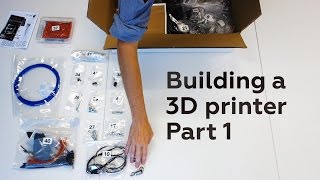 Building the Velleman K8200 3D printer  Part 1 Unboxing [upl. by Yeslrahc]