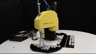 High Speed SCARA Robot for Pick amp Place – FANUC’s New SR3iA SCARA Robot Displays Speed amp Precision [upl. by Nikkie]