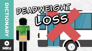 What Is Deadweight Loss [upl. by Oiramd]