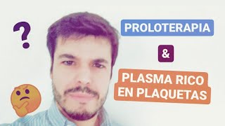 PROLOTERAPIA INYECCIONES DE DEXTROSA y PLASMA RICO EN PLAQUETAS PRP PARA EL DOLOR 8 [upl. by Selwin863]