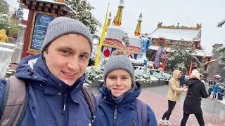 Schnee beim Phantasialand Wintertraum Vlog ❄️  Januar 2023 [upl. by Hyacinth]