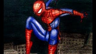 CÓMO DIBUJAR SPIDERMAN HOMBRE ARAÑA  TUTORIAL PASO A PASO [upl. by Oj]