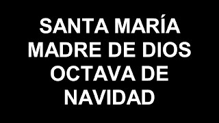 CANTOS PARA SANTA MARIA MADRE DE DIOS  OCTAVA DE NAVIDAD  Ariadne y Benito [upl. by Vivian]