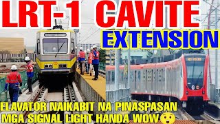 LRT CAVITE EXTENSION UPDATE AS OF 02162024 5 STATIONS HANDA NA ELEVATOR NAG INSTALL NA WOW 😲🇵🇭 [upl. by Warms524]