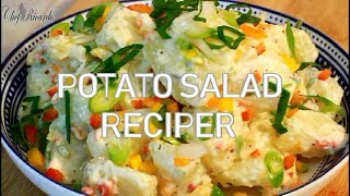 How To Make Worlds Best Potato Salad Potato  Chef Ricardo Cookingcom [upl. by Rutra]