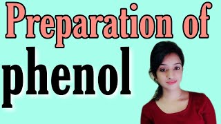 Preparation of phenol BSC 2 nd year organic chemistry knowledge ADDA phenol class 12th organic che [upl. by Sileas]