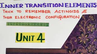 The d and f Block Elements 07  Lanthanoids amp Actinoids  Class 12thNEET [upl. by Sherar]