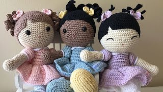 🌀 Workshop Bonecas de Amigurumi [upl. by Meilen10]