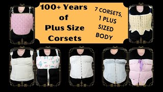 How Do 7 Historical Corsets Affect My Body  100 Years of Plus Size Corsets [upl. by Maunsell]