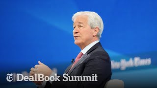 JP Morgan Chief Jamie Dimon on the Dire State of the Global Economy  DealBook Summit 2023 [upl. by Mechelle400]