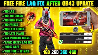 FREE FIRE LAG FIX 1GB 2GB RAM  FREE FIRE LAG PROBLEM SOLVED  HOW TO FIX LAG 2GB 3GB 4GB MOBILE 📲 [upl. by Neysa916]